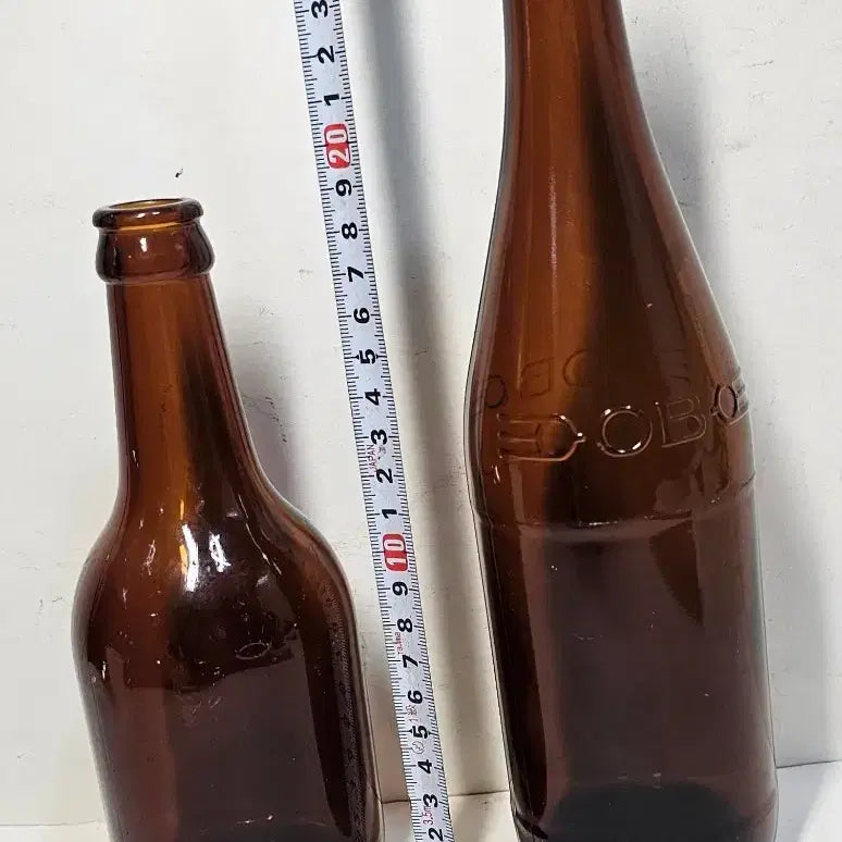 [BUNJANG] OB Crown Beer Bottles (3-Piece Bundle) / 오래된 OB 크라운 공병 3개 일괄