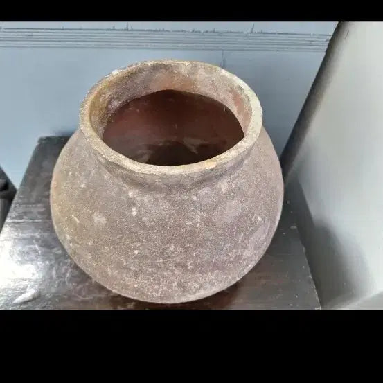 [BUNJANG] Antique Pottery Vase / 25   22 센치옛날토기 황토색상사진되로
