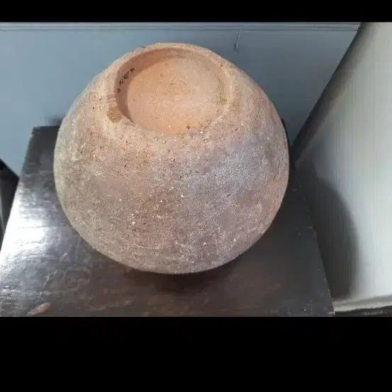 [BUNJANG] Antique Pottery Vase / 25   22 센치옛날토기 황토색상사진되로