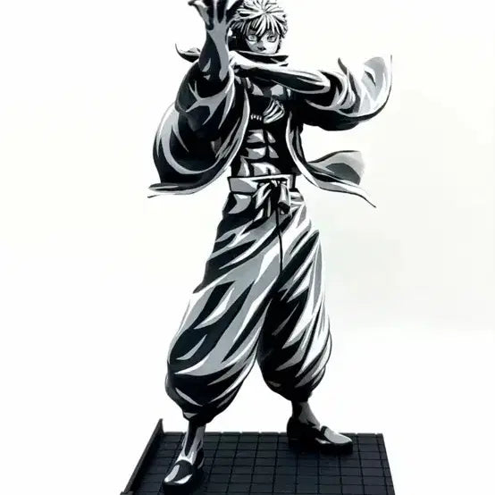 [BUNJANG] Jujutsu Kaisen Gojo Satoru Repainted Figure (Black &amp; White) / 당주고죠 점프 고죠 리페인팅 흑백제품 판매합니다