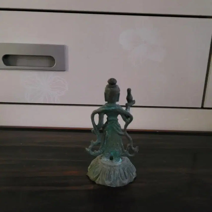 [BUNJANG] Bronze Guanyin Bodhisattva Statue / 통동 관음 보살상