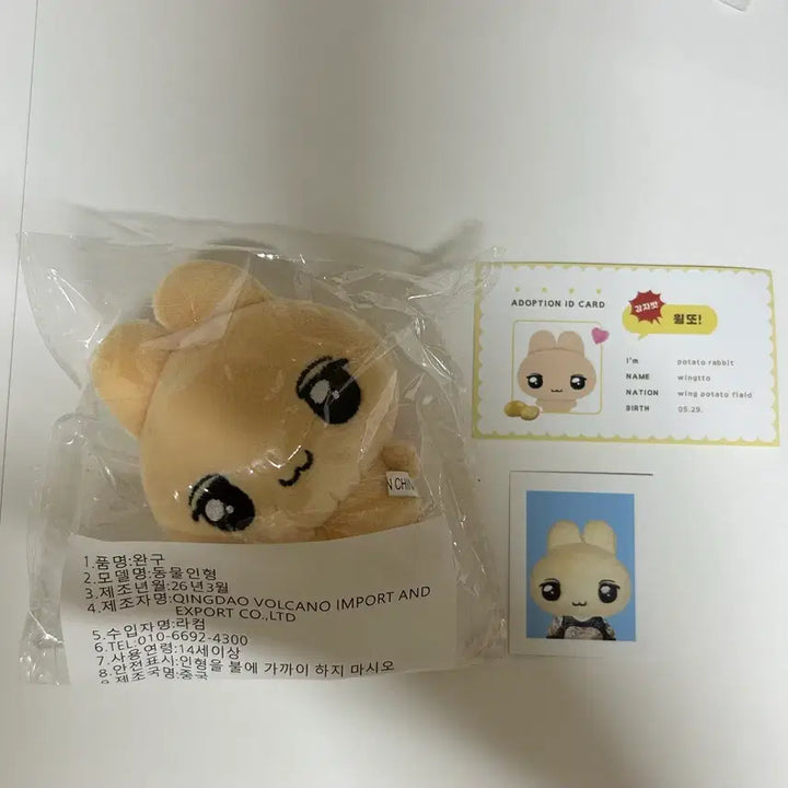 [BUNJANG] Park Ji Hoon Wingtto Doll Sealed / 박지훈 인형 윙또 미개봉 양도