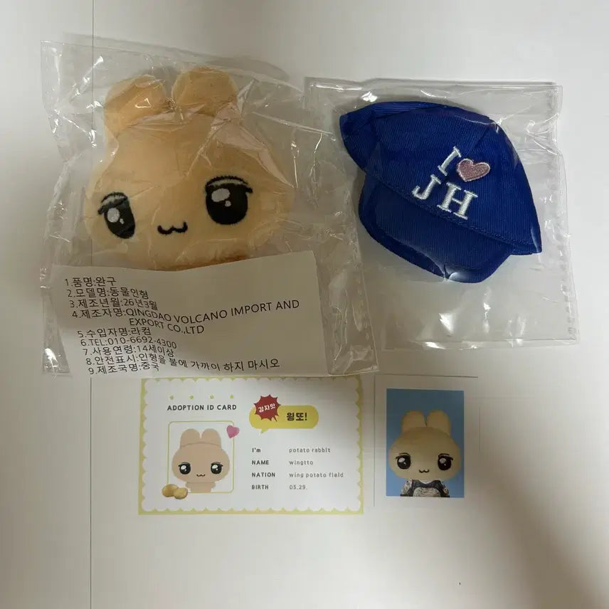 [BUNJANG] Park Jihoon Wing-tto Doll (Hat Included) Sealed / 박지훈 인형 윙또 모자 포함 미개봉 양도