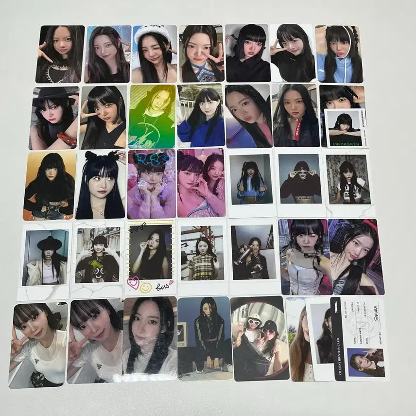 [BUNJANG] LE SSERAFIM Merchandise Bundle Set Photocard / 르세라핌 포카 굿즈 일괄