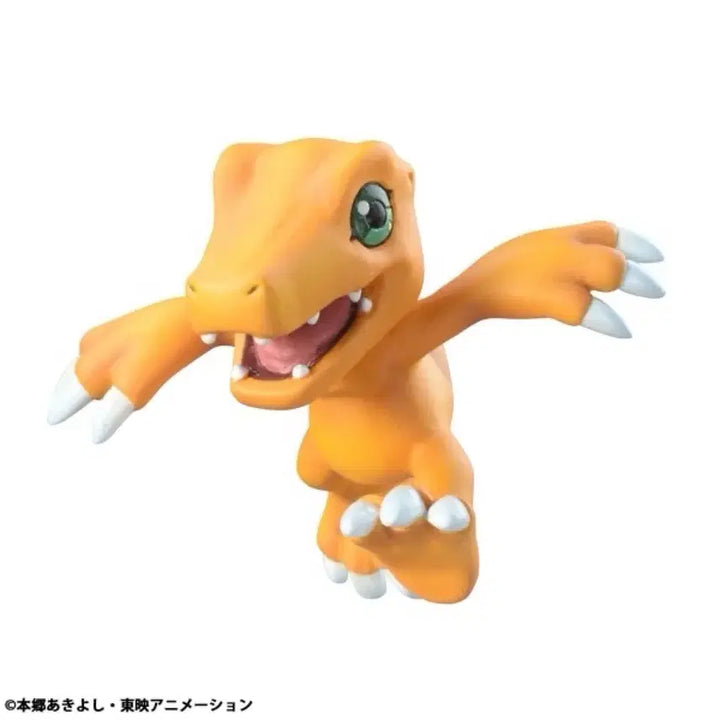 [BUNJANG] Digimon Adventure Agumon Digicolle Figure / [새상품]디지몬 어드벤처 디지코레 아구몬 피규어