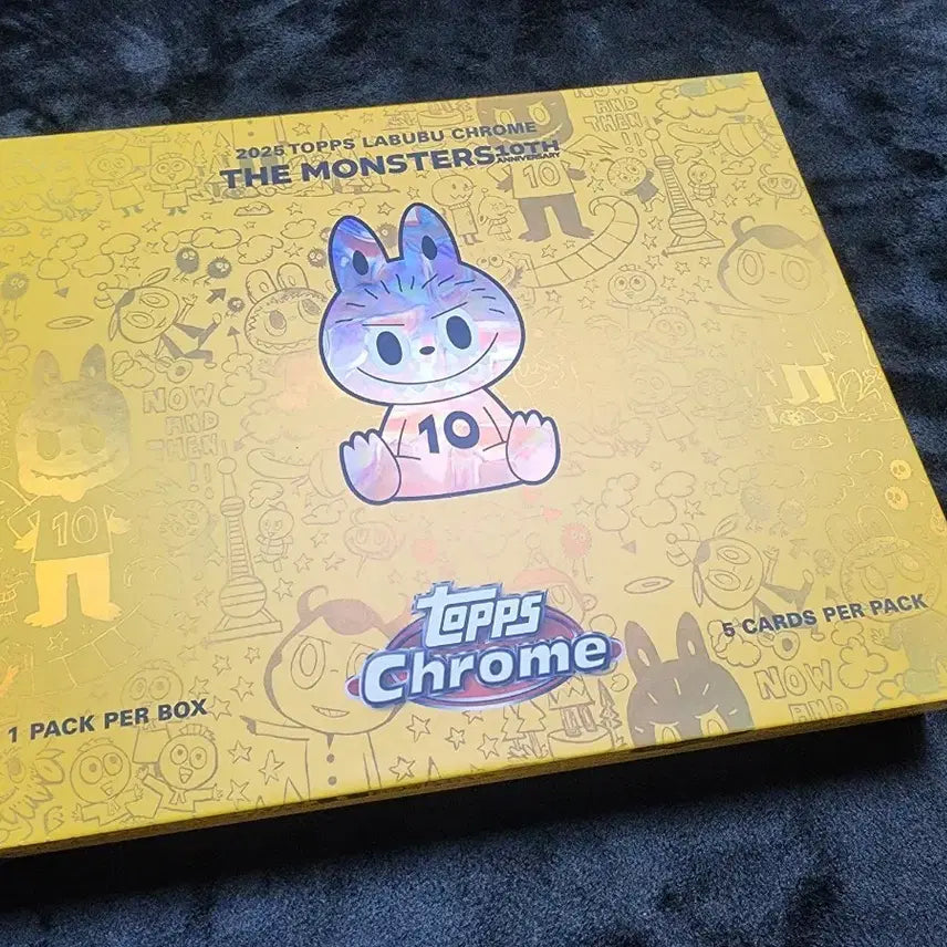 [BUNJANG] LaBooboo 10th Anniversary Limited Edition Card (Unsealed) / 라부부10주년 한정판카드 개봉품 팝니다