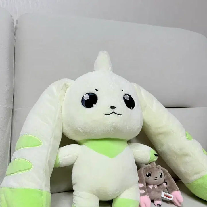 [BUNJANG] Digimon Terriermon Plush 40cm Extra Large / 디지몬 테리어몬 인형 40cm 초대형
