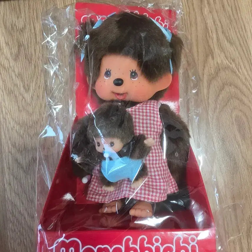 [BUNJANG] Mother and Baby Monchhichi Set / 엄마와아기 몬치치 세트