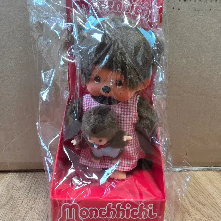 [BUNJANG] Mother and Baby Monchhichi Set / 엄마와아기 몬치치 세트