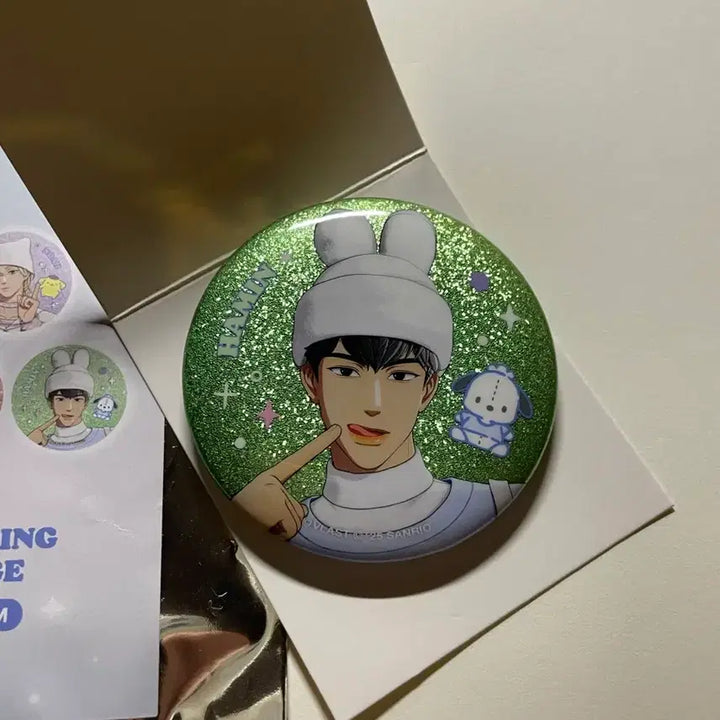 [BUNJANG] PLAVE PPLIVE MD Hamin Can Badge / 플레이브 뿌MD 하민 캔뱃지