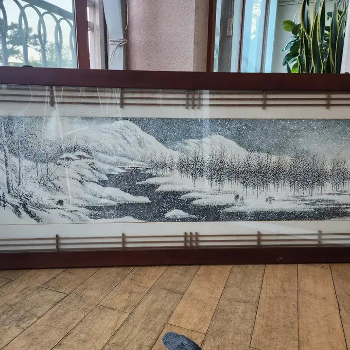 [BUNJANG] Kim Yun-young Winter Ink Wash Painting / 겨울 수묵화