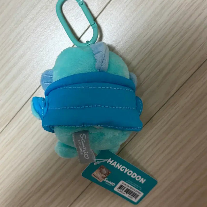 [BUNJANG] Sanrio Hangyodon Wink Padded Doll Keychain New / 산리오 한교동 윙크 장꾸패딩 인형 키링 새상품