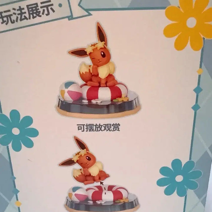 [BUNJANG] Pokemon Eevee Nature Series Figure (Sealed) / 미개봉상품) 포켓몬스터 자연야생시리즈 디오라마 이브이 피규어