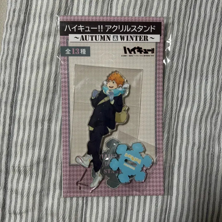 [BUNJANG] Haikyu!! Hinata Shoyo Winter Acrylic Standee (Sealed) / 하이큐 히나타 겨울 아크릴 미개봉