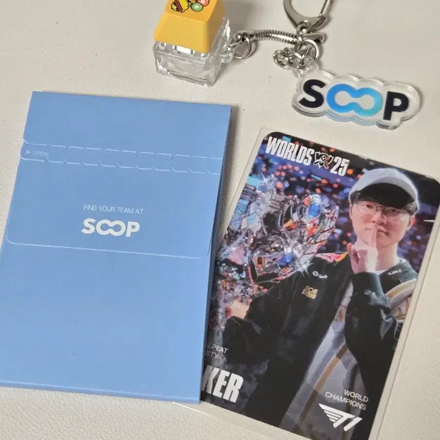 [BUNJANG] T1 Faker Worlds Photocard Set / MSI T1숲포카 + 페이커월즈