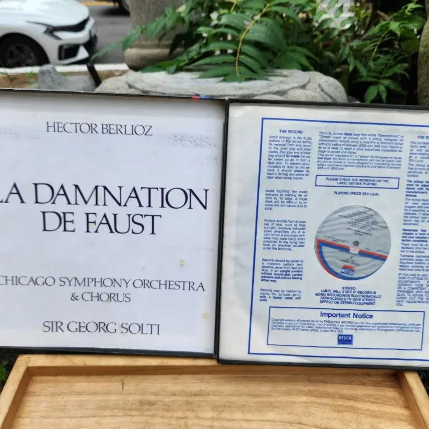 [BUNJANG] Georg Solti Conducts Berlioz La Damnation de Faust 3LP / 수입LP/게오르크 솔티  지휘 베르리오즈 파우스트의 겁벌3LP