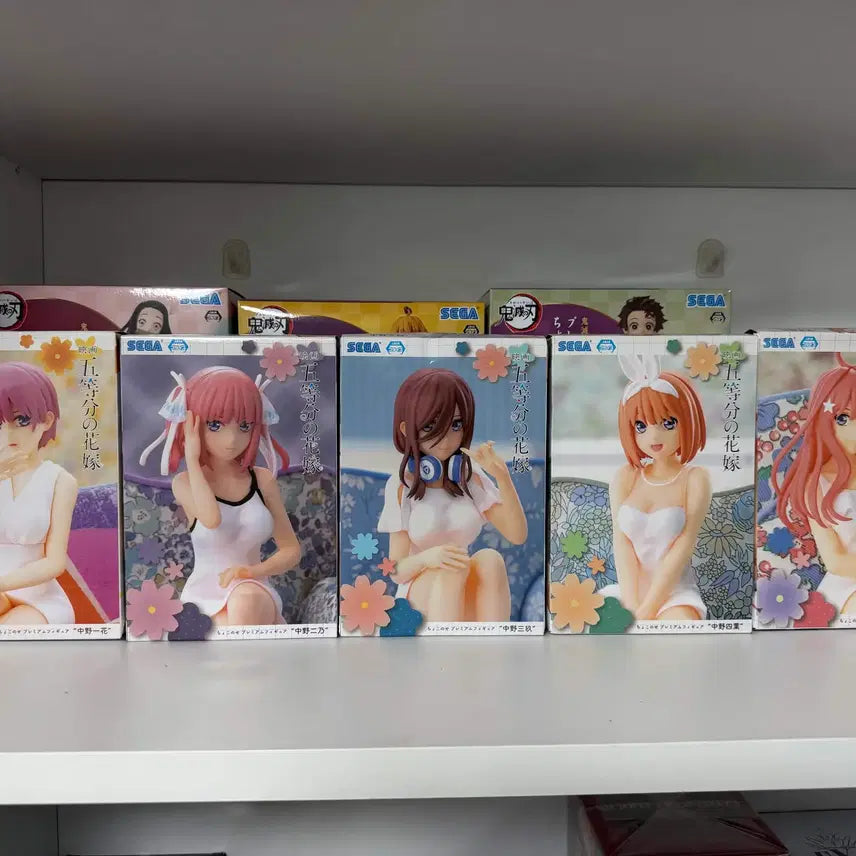 [BUNJANG] The Quintessential Quintuplets Choconoose Set Bundle Set (Sealed) / 미개봉)5등분의 신부 초코노세 세트 일괄