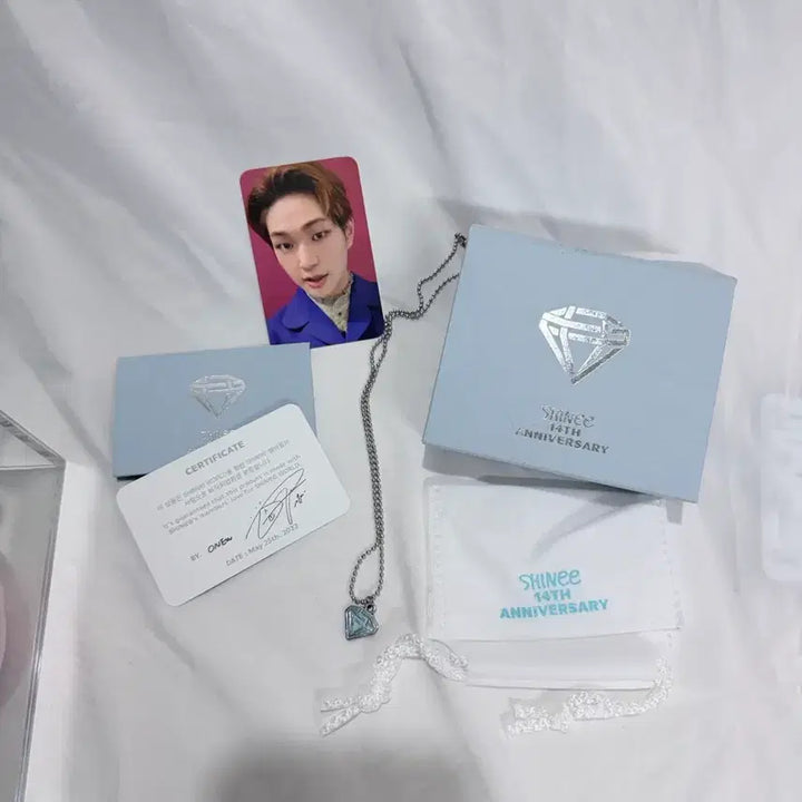 [BUNJANG] SHINee 14th Anniversary Onew Version Necklace / 샤이니 14주년 기념 목걸이 온유 버전
