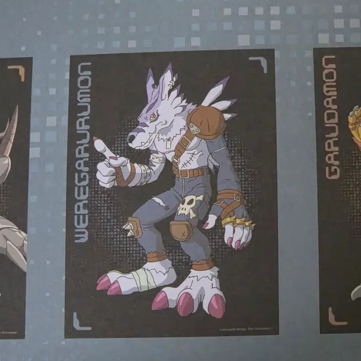 [BUNJANG] Digimon Adventure Ichiban Kuji Prize K Clear Poster - WarGreymon / 디지몬 어드벤쳐 이치방쿠지 제일복권 K상 클리어 포스터 워가루몬
