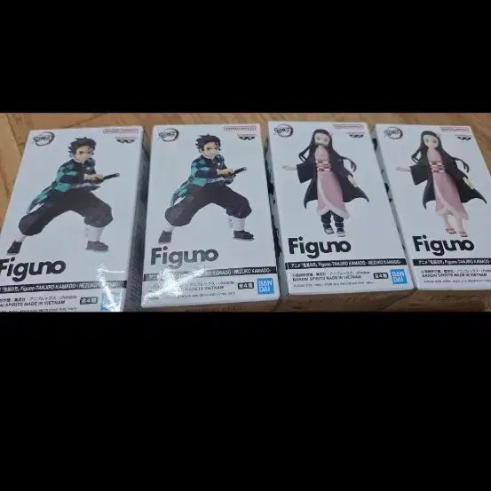 [BUNJANG] Demon Slayer: Kimetsu no Yaiba Tanjiro &amp; Nezuko Figure Set / 귀멸의 칼날 피규어 세트 탄지로 네츠코