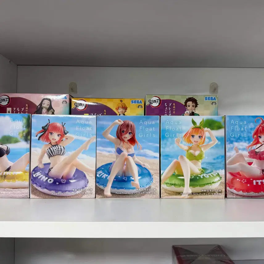 [BUNJANG] Taito Aqua Float Girls The Quintessential Quintuplets Set (Sealed) / 미개봉)타이토 Aqua Float Girls 5등분의 신부 세트 일