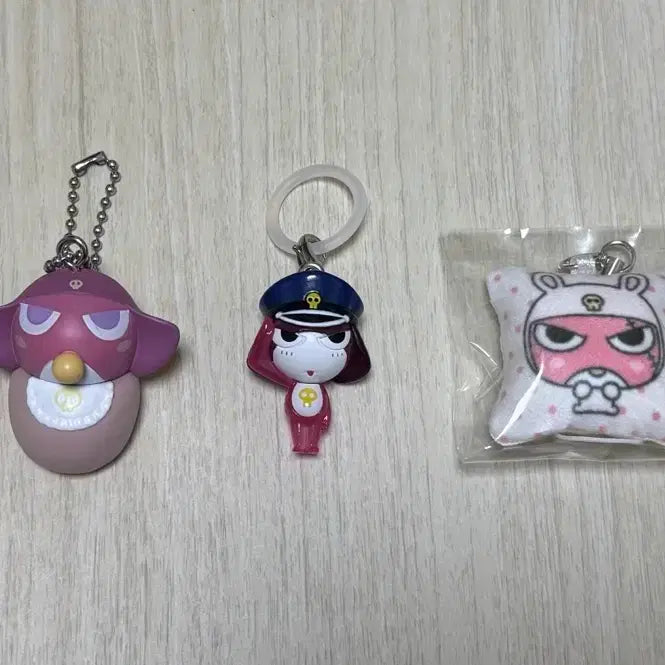 [BUNJANG] Bundle Set Chibi Gero-ro Gacha Cushion Keyring / 일괄) 치비 기로로 가챠 쿠션 키링