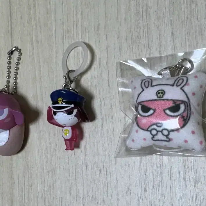 [BUNJANG] Bundle Set Chibi Gero-ro Gacha Cushion Keyring / 일괄) 치비 기로로 가챠 쿠션 키링