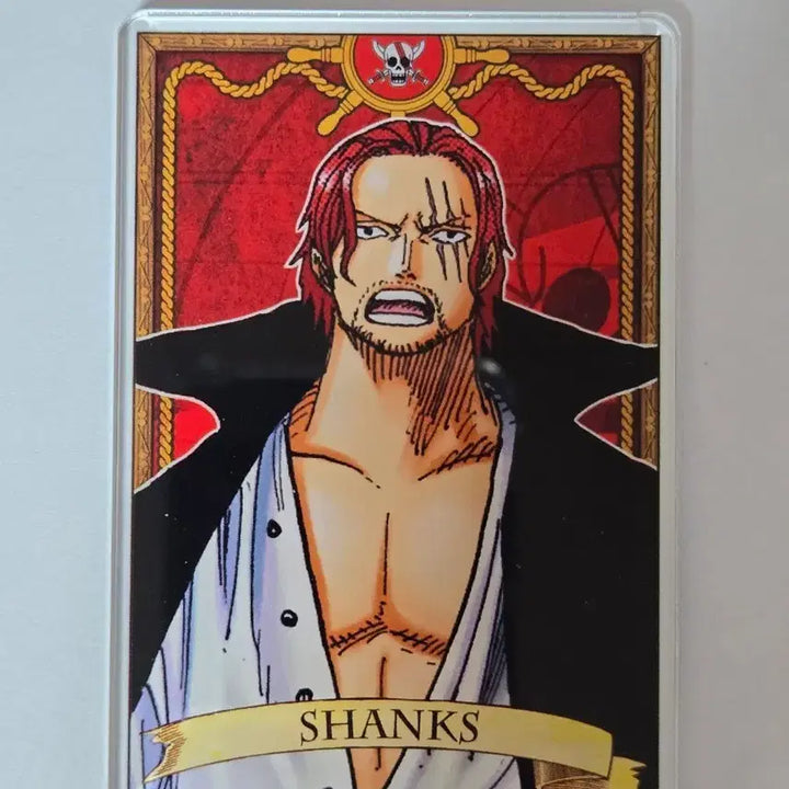 [BUNJANG] One Piece Shanks Acrylic Status Card / 원피스 샹크스 아크릴 스테이터스 카드