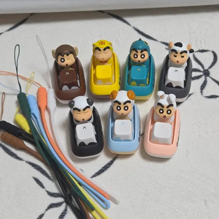 [BUNJANG] Crayon Shin-chan Animal Keycap Full Set / 짱구 동물키캡 풀세트 새상품