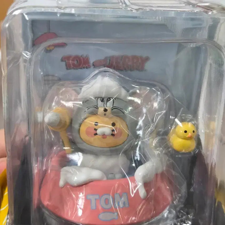 [BUNJANG] Tom and Jerry Chunshik Bathing Figure (Unsealed) / 제리 춘식이 목욕 피규어 단순개봉