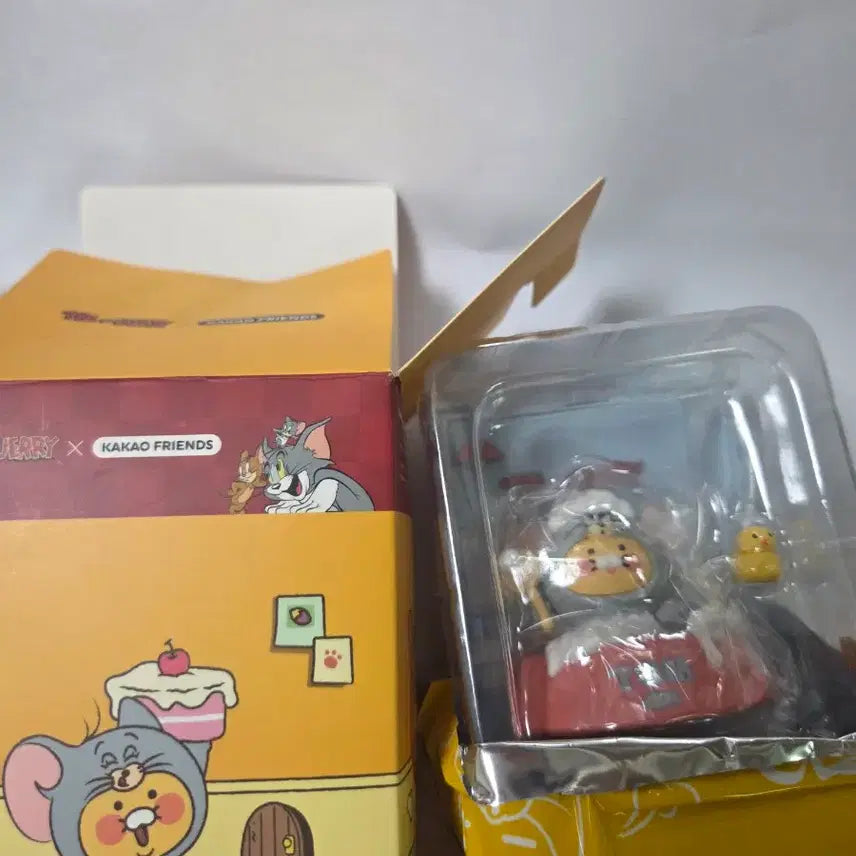 [BUNJANG] Tom and Jerry Chunshik Bathing Figure (Unsealed) / 제리 춘식이 목욕 피규어 단순개봉