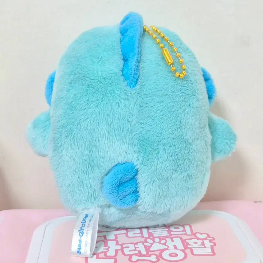 [BUNJANG] Sanrio Hangyodon Mascot Doll Keyring / 고전 빈티지 산리오 한교동 마스코트 인형 키링
