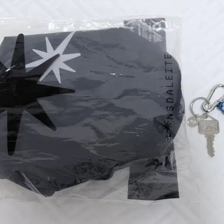 [BUNJANG] EXO Baekhyun Lonsdaleite Lightstick Bag + Keyring Goods Set / (새상품) 엑소 백현 론스달라이트 응원봉 가방+백현 론스달라이트 닷 큥콘