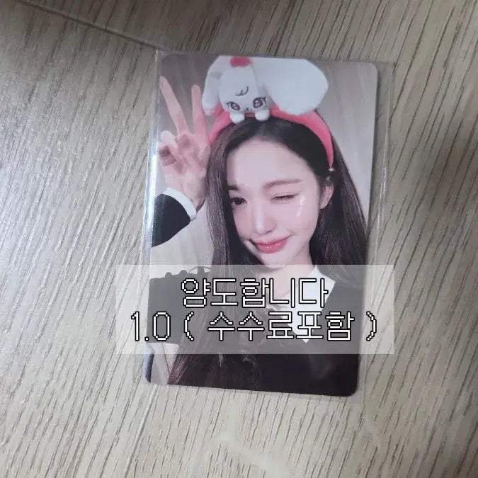 [BUNJANG] IVE Jang Wonyoung Everland Mini Brochure Photocard / IVE 아이브 장원영 원영 에버랜드 미니브 7만원 랜덤포카 포토카드