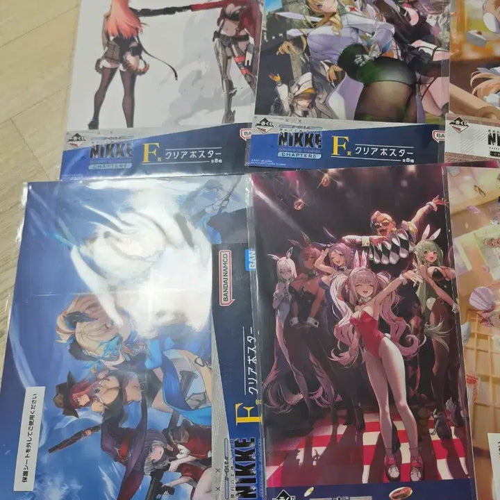 [BUNJANG] Goddess of Victory: NIKKE Clear Poster &amp; Big Acrylic Stand Set / 승리의 여신 니케 클리어 포스터 &amp; 빅 아크릴 스탠드 세트
