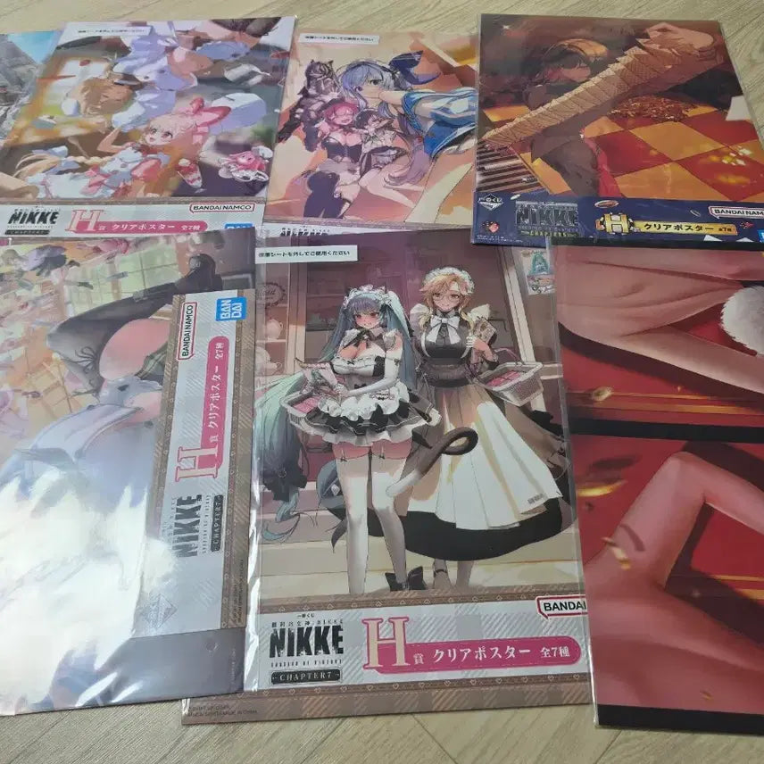 [BUNJANG] Goddess of Victory: NIKKE Clear Poster &amp; Big Acrylic Stand Set / 승리의 여신 니케 클리어 포스터 &amp; 빅 아크릴 스탠드 세트