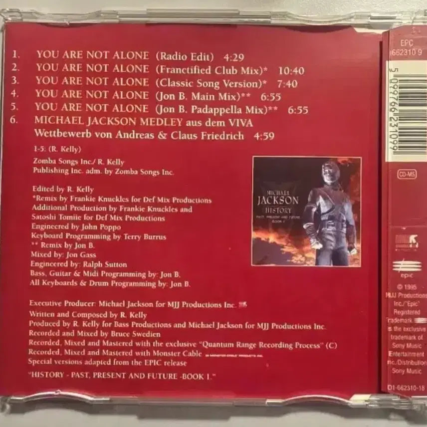 [BUNJANG] Michael Jackson 6-Track Single CD &
