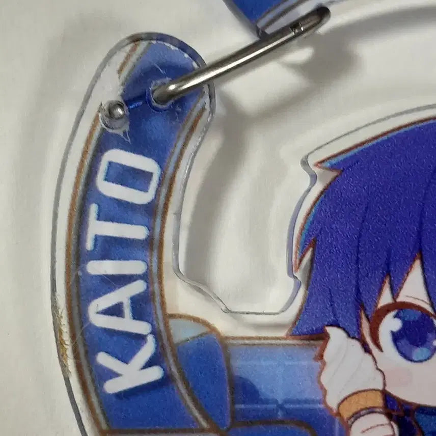 [BUNJANG] Vocaloid Kaito Acrylic Gacha Charm Keychain / 보컬로이드 카이토 아크릴 가챠 참 키링 kaito 보카로 프세카