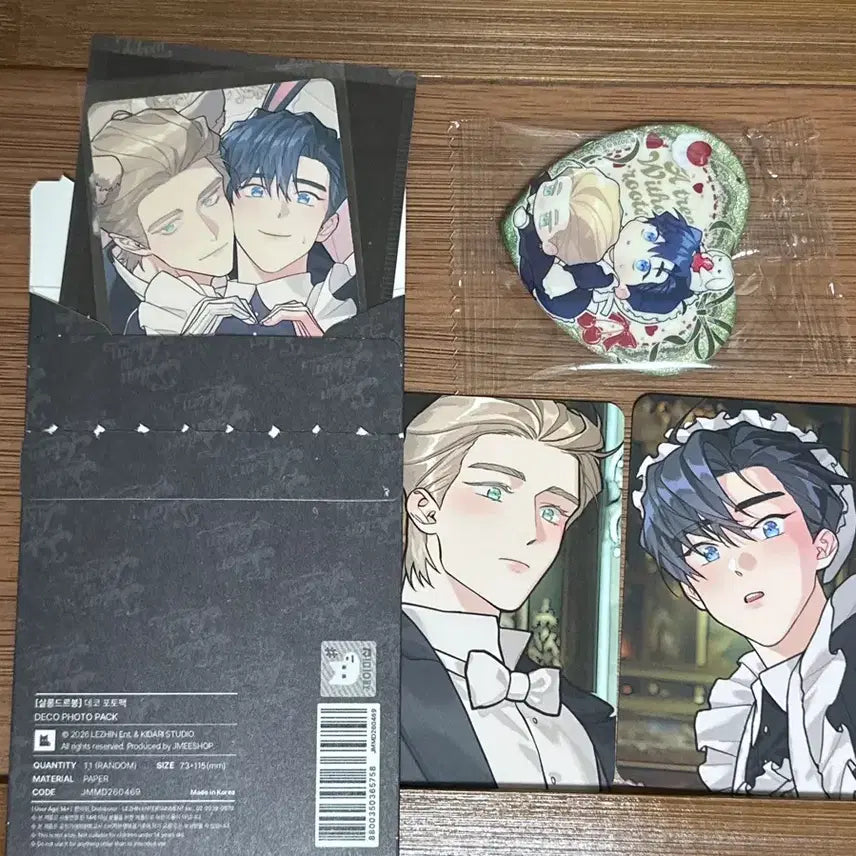 [BUNJANG] Rebom Rootless Tree Can Badge Photocard Bundle Set / 레봄 뿌리없는나무 캔뱃지 포토팩 포토카드 일괄 뿌없나