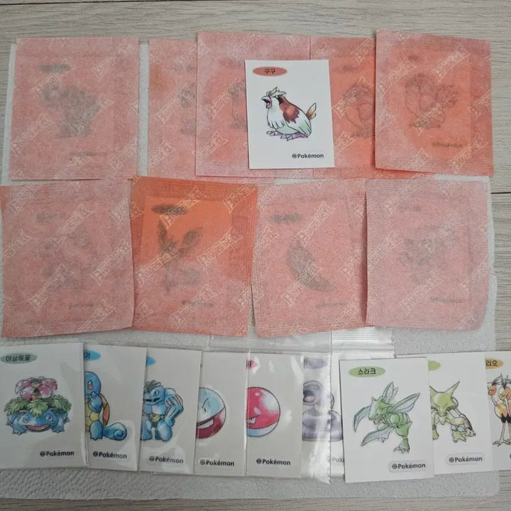 [BUNJANG] Pokemon 30th Anniversary Artwork Stickers / 포켓몬 30주년 아트워크 띠부씰 교환 판매합니다 구매도 해요