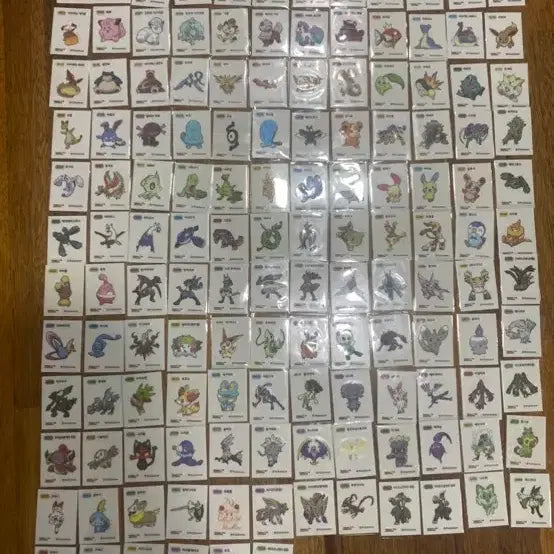 [BUNJANG] Pokemon New Season 5 150 Types Stickers / 포켓몬 2026 NEW 시즌5 띠부씰 150종