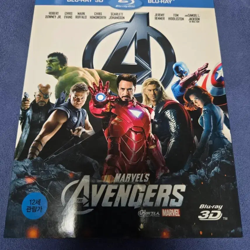 [BUNJANG] Avengers 3D/2D Blu-ray / 블루레이 어벤져스 3D 2D