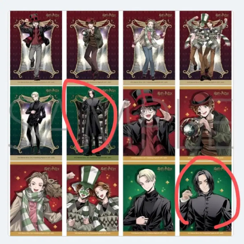 [BUNJANG] Harry Potter Severus Snape MOVIC Mini Bromide / [해리포터] 세베루스 스네이프 MOVIC 무빅 미니 브로마이드