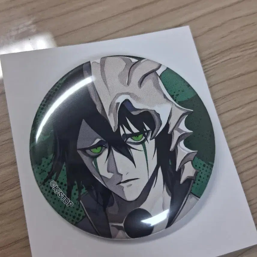[BUNJANG] Bleach LAM Collaboration Urquiorra Can Badge / 블리치 LAM 콜라보 우르키오라 캔뱃지
