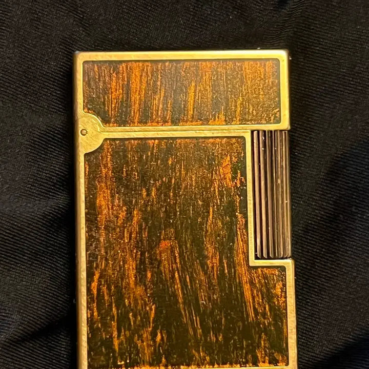 [BUNJANG] S.T. Dupont Ligne 1 Vintage Lacquer Lighter Rose Gold / 듀퐁 빈티지 옺칠 라이터 로즈골드
