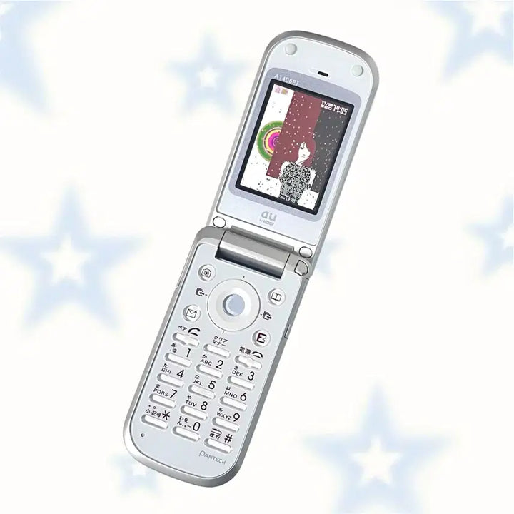 [BUNJANG] Y2K Mock-up Phone - Light Blue Foldable Phone (Docomo) / 일본 y2k 목업폰 모형폰 폴더폰 핸드폰 휴대폰 도코모 레트로