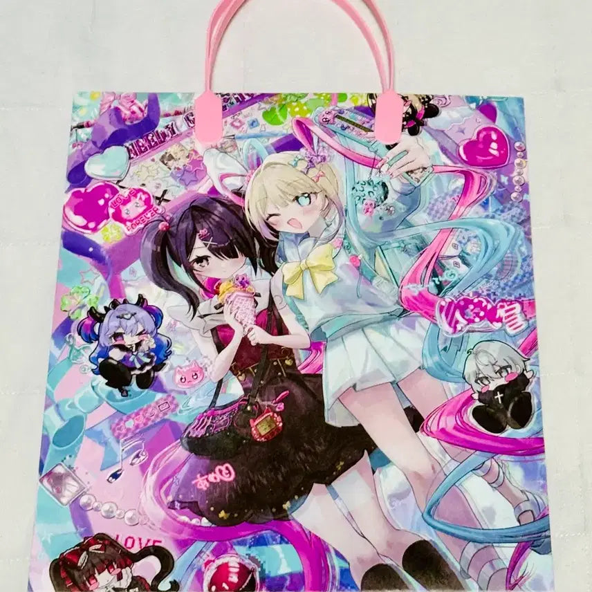 [BUNJANG] Need a Girl Overdose Harajuku Pop-Up Shopping Bag / 니디걸 공식 하라주쿠 팝업 쇼핑백