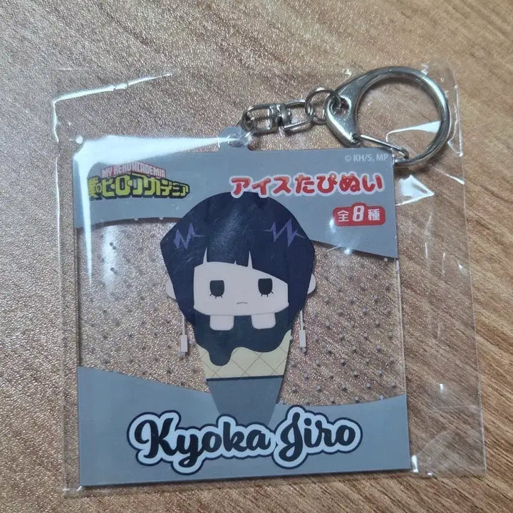 [BUNJANG] My Hero Academia Jirou Kyouka Ice Daruma Keychain / 지로 쿄카 나의히어로아카데미아 키링
