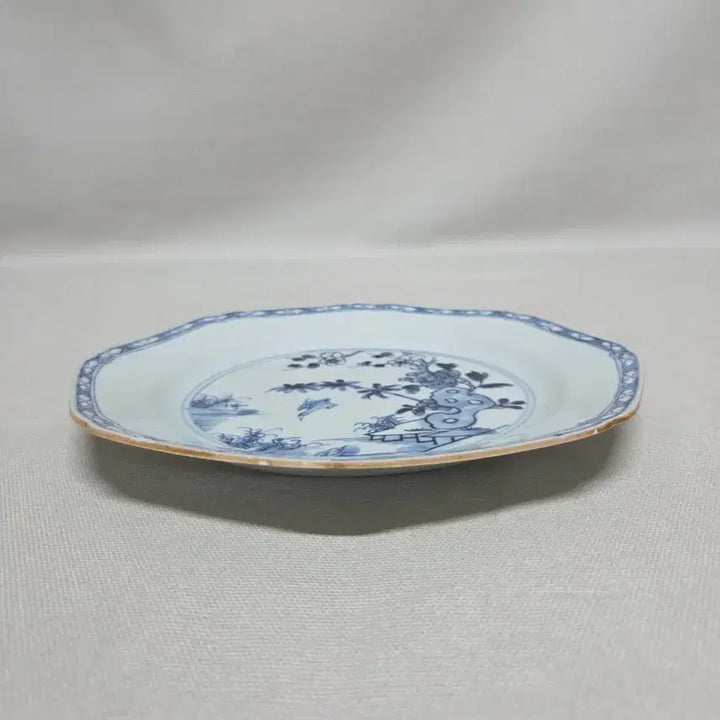 [BUNJANG] Qing Dynasty Blue and White Porcelain Plate / 중국도자기 청화반 청화 청대 접시