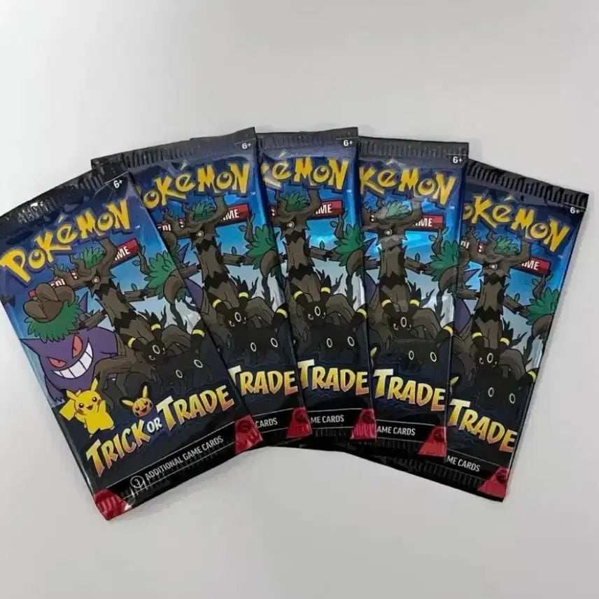 [BUNJANG] Pokemon TCG Trick or Trade 2024 Halloween Pack Bundle Set (5 Packs) / 포켓몬카드 2024년 할로윈팩 Trick or Trade 5팩 일괄 판매